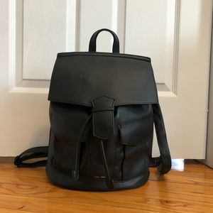Black Pixie Mood Vegan Leather Backpack